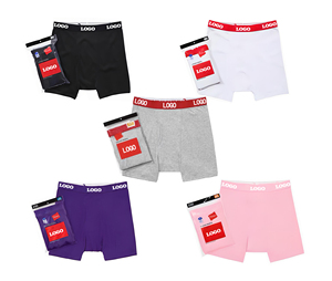 Boxer da <span class=keywords><strong>Uomo</strong></span> OEM&ODM Personalizzati all'Ingrosso di Alta Qualità, <span class=keywords><strong>Intimo</strong></span> Traspirante, Slip Boxer in Cotone con Apertura - Product Image 1
