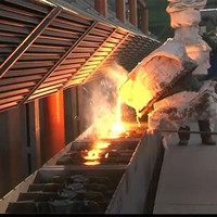 Louche de coulée inférieure pour l'usine de fonderie Louche en fonte