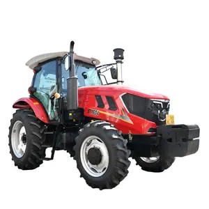 50HP 4 roda mikro Mini traktor pertanian penjualan laris Cina mesin pertanian kecil traktor Mini 50 HP Harga traktor Diesel