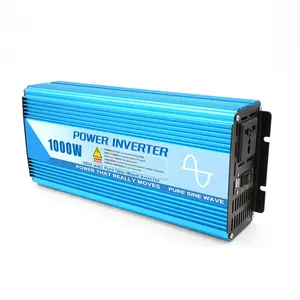 HICHIP Pure Inverter Omvormer Intelligent Power Inverter 1000w Onda Senoidal Pura Convertisseur de tension de voiture