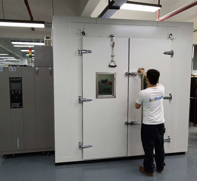 Factory Price Large Walk-in Environmental Chamber for PV Solar Panel & Vehicle Temperature Humidity Cycling Simulation Test