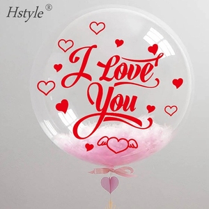 Aniversario globo decoración pegatinas etiqueta engomada de <span class=keywords><strong>amor</strong></span> de la boda de fiesta de globo de <span class=keywords><strong>aire</strong></span> suministros Paster BA038 - Product Image 4