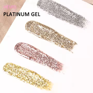 Uv LED siêu bạch kim gel sơn móng tay lót sang trọng ngâm tắt màu sáng long lanh pháp thiết kế làm móng tay sơn - Product Image 1