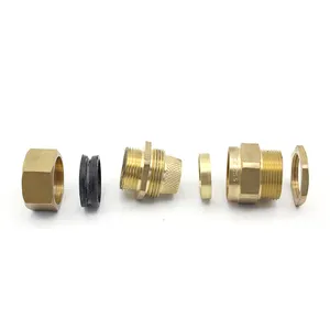 High Quality Metalltic IP68 CW Types Armoured Cable Glands Size Double compression Waterproof Wire Cable Glands