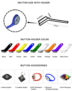 TM1990A-F5 iButton en acier inoxydable – Clé à numéro de série 1-Wire 64 bits pour système de point de contrôle et contrôle d'accès - Product Image 6