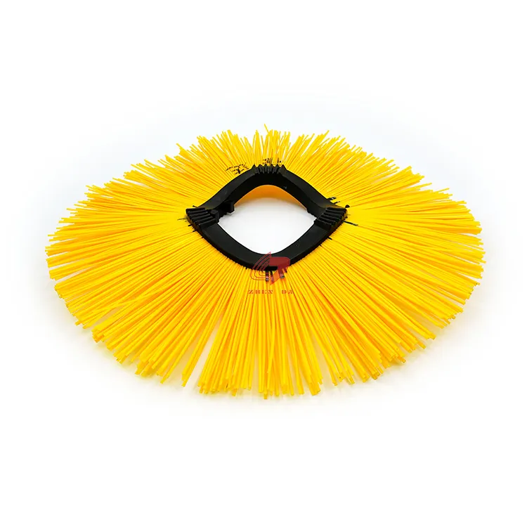 Plastic Street Sweeper Brush Cleaning Mechanical Wafer Brushes for Road Cleaning