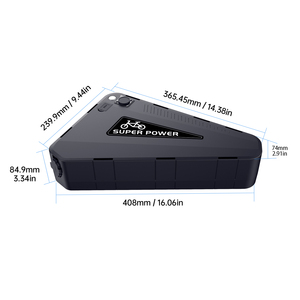 Batería Triangular de Litio para Bicicleta Eléctrica, 36V 48V 52V 72V 30Ah, IP66 Impermeable, BMS de 50A, Cargador de 4A, 2000W de Alta Potencia, para Celdas 21700 - Product Image 6