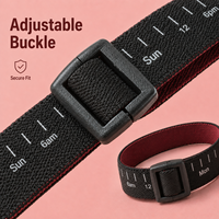 Sangle élastique très extensible pour serviette, bouteille d'eau, boîte à lunch – Sangle en toile durable et élégante pour bento – Idée cadeau