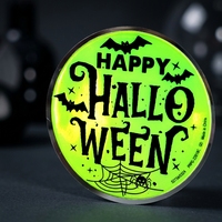 Pegatinas de Neón para Halloween, Calcomanías Fluorescentes para Botellas, Laptops y Ventanas, Decoración Luminosa Impermeable, Recuerdos para Fiestas de Disfraces