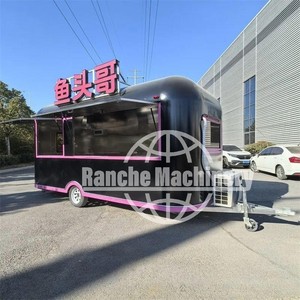 Remorque alimentaire multifonctionnelle personnalisée / Camion de nourriture avec équipement de boulangerie / Remorque à pizza et hamburgers - Product Image 1