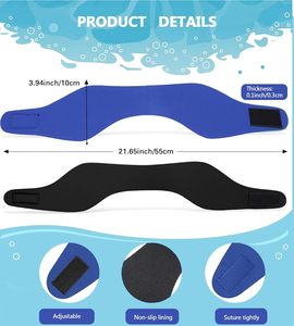 <span class=keywords><strong>Bandeau</strong></span> de natation élastique et souple, protection imperméable pour les oreilles, pour adultes, piscine, surf, sports nautiques - Product Image 2
