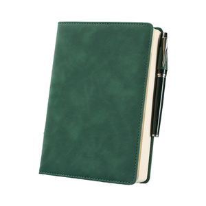 Carnet de Notes A5 en Cuir à Couverture Rigide Cousue, 100 Feuilles, avec Élastique, Cadeaux pour Étudiants, Usage Professionnel, Bureau et École - Product Image 5