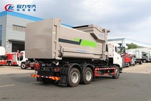 Camión de Basura <span class=keywords><strong>con</strong></span> <span class=keywords><strong>Gancho</strong></span> Hidráulico, Camión de Transporte de Contenedores <span class=keywords><strong>con</strong></span> Brazo de <span class=keywords><strong>Gancho</strong></span>, Camión de Saneamiento - Product Image 5