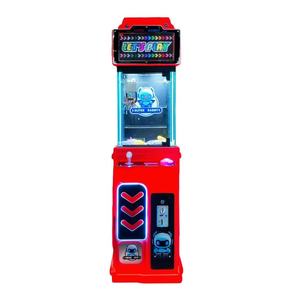 Four Color Neon LED Rechargeable <b>Mini</b> Claw Crane <b>Machine</b> Commercial Coin Operated Stuffed Animal Doll Grabber <b>Arcade</b> English - Product Image 4