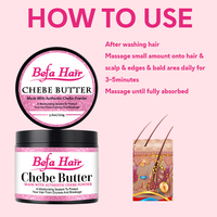 Oalen – réparation Ultra douce des cheveux abîmés, favorise la croissance des cheveux, beurre Chebe