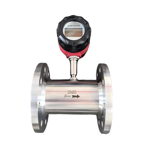 工場用デジタルフランジ付きステンレス鋼タービン流量計、大口径油/流体パイプライン用、高流量精度、OEM対応 - Product Image 2