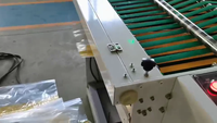 Máquina para fabricar bolsas de llenado de puerto de válvula de polvo completamente automática