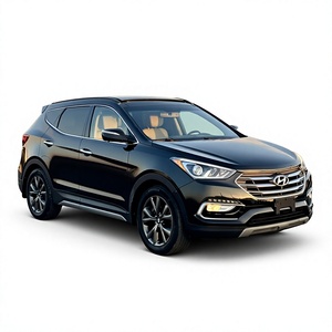 Hyundai Santa Fe Diesel SUV Usata del 2018, Nera, 5 Posti, Veicolo Familiare, Trasmissione Automatica, 2.0L V4 AWD |   Pronto per l'esportazione - Product Image 1