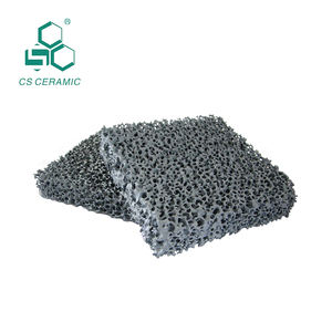 Fabrication professionnelle Porosité de la mousse céramique <span class=keywords><strong>SiC</strong></span> avec choc thermique élevé et filtre à haute porosité pour l'industrie de la coulée de fer - Product Image 4