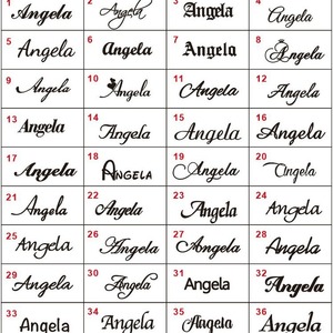 14K placcato oro personalizzato nome personalizzato gioielli, regalo personalizzato, collana per gli amici/coppia/<span class=keywords><strong>nuovo</strong></span> bambino/famiglia - Product Image 4
