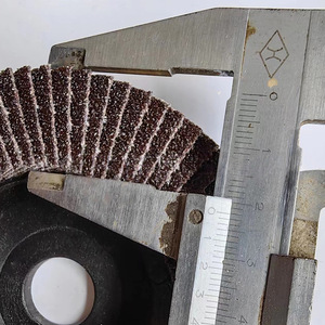 Disques de polissage à lamelles Aimo, largeur de face 1 pouce, épaisseur 0,188 pouce, roues abrasives plates en tissu enduit pour meuleuses d'angle - Product Image 1