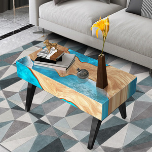 Rectangle Résine Epoxy Rivière Table Top Résine <span class=keywords><strong>Silicone</strong></span> Moule Grand Coran Résine Epoxy - Product Image 3