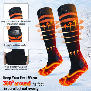 Chaussettes chauffantes contrôlées par l'APP avec connectivité <span class=keywords><strong>Bluetooth</strong></span> Chaleur réglable via Smartphone - Product Image 4