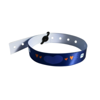Bracelets en tissu polyester pour sublimation |   Bandes promotionnelles personnalisées de haute qualité, durables et premium pour les cadeaux des spectateurs d'un spectacle d'opéra