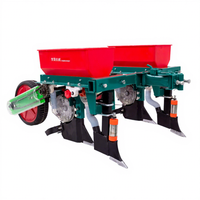 Semoir à maïs multifonction à 2 rangs pour motoculteur, machine agricole de précision pour la plantation de semences