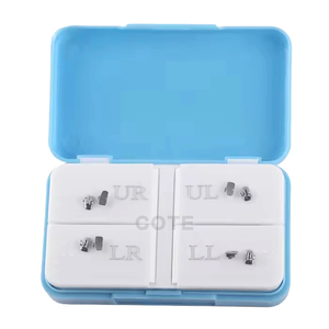 Productos Dentales de Ortodoncia COTE, Matrices para Primer Molar, Adheribles, Roth 022, Tubo Bucal Dental Monoblock - Product Image 3