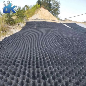 Malla Geocell de HDPE Perforada, Tipo Panal 3D, para Protección de Taludes y Control de la Erosión en Terraplenes de Carreteras - Product Image 2
