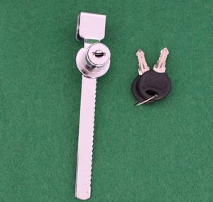 ที่ล็อกประตูกระจกทำจากสแตนเลสสตีลสำหรับสัตว์เลื้อยคลานป้องกันการหนีพร้อมกุญแจ<span class=keywords><strong>2</strong></span>ดอกสำหรับตู้แสดงผล - Product Image 2