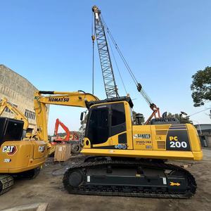 Excavatrice utilisée Komatsu PC200-8N1 PC 220 240 pelle hydraulique sur chenilles avec de bonnes performances - Product Image 4