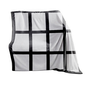 Couverture tricotée Raschel personnalisée avec impression photo DIY par presse à chaud, 20 15 9 6 panneaux, pour la <span class=keywords><strong>famille</strong></span>, avec pompons - Product Image 6