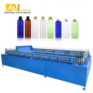 Máquina de recubrimiento en aerosol de botellas de vidrio personalizada de fábrica, máquina de pintura en aerosol automática de plástico para Taza de cerámica