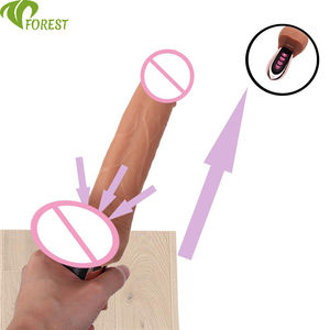 TTFOREST อุปกรณ์เสริมทางเพศแบบนิ่มขนาดใหญ่ ทำจากซิลิโคน พร้อมระบบสั่น ระบบทำความร้อน ทำความสะอาดง่าย กันน้ำ รูปทรงอวัยวะเพศชาย สำหรับการมีเพศสัมพันธ์ทางทวารหนัก - Product Image 1