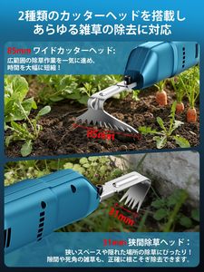 Micro-cultivateur électrique portatif rechargeable avec logo personnalisé pour la vente en gros - Product Image 4