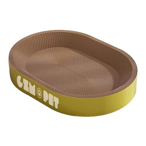 Czm Pet Oval Cat Scratching Pad Extra Large Durable Corrugated Cardboard Cat Bed For Sofa Protection - Product Image 3