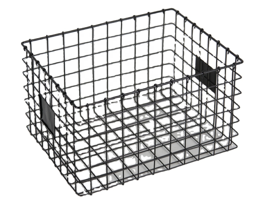 Оптовая продажа, металлическая корзина для хранения овальной формы