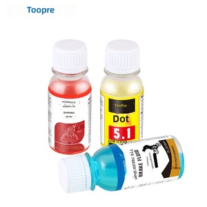 TOOPRE Aceite Mineral/DOT 5.1 <span class=keywords><strong>para</strong></span> <span class=keywords><strong>Frenos</strong></span> de Disco de Bicicleta de Montaña y Carretera, Fluido Universal de Alto Rendimiento <span class=keywords><strong>para</strong></span> Sistema de <span class=keywords><strong>Frenos</strong></span> de Disco Hidráulicos - Product Image 2
