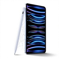 Stylet universel capacitif à détection active par attraction magnétique pour tablettes Android/iPad, sans latence, idéal pour le dessin