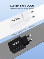 Chargeur de téléphone portable multi-ports USB Type C à charge ultra-rapide GaN PD 45W OEM tendance en gros pour iPhone