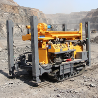 Plateformes de forage de puits d'eau portables JUTOP, forage de trous de 180 m de profondeur, diamètre de forage 100-325 mm, puissance 58 kW, personnalisables pour les projets d'eau rurale