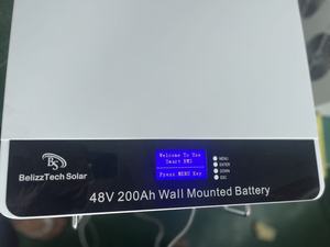 Batterie lithium LiFePO4 murale 48V 200Ah 100Ah, pack de batteries lithium-ion pour stockage d'énergie pour système solaire résidentiel - Product Image 6