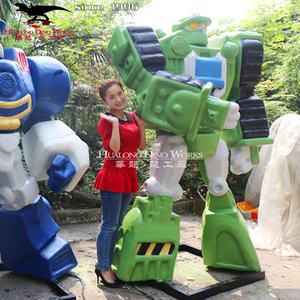 Aire de jeux Décoratif Grandeur nature Animatornic <span class=keywords><strong>Robot</strong></span> Transformateurs Statue - Product Image 6