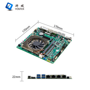 Placa Base Industrial Mini ITX Yentek I5 7300u I7 6920hq, Canal Dual DDR4, PoE, Visión Artificial - Product Image 1