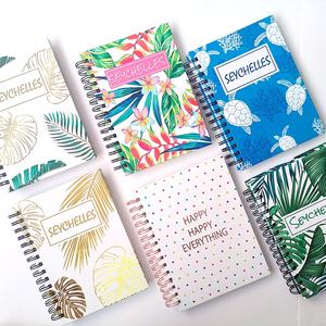 Carnets à spirales personnalisés en gros, format et couleur de couverture sur mesure, cahiers d'exercices personnalisés en papier recyclé avec logo pour étudiants - Product Image 3