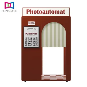 Anpassbare Photo Booth Shell Touchscreen Photo Booth Maschine mit Kamera und Drucker