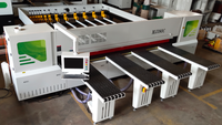 Scies à faisceau horizontal et à panneaux Scie à coupe CNC automatique avec logiciel de mise en page optimisé