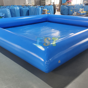 Piscina Inflable Rectangular <span class=keywords><strong>de</strong></span> PVC Blanca Personalizable <span class=keywords><strong>de</strong></span> Alta Calidad, Diseño Colorido para Adultos y Niños - Product Image 4